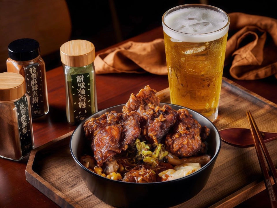 那個滷香雞球便當