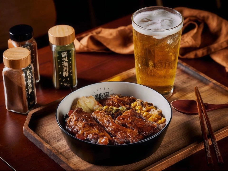 玖香啤酒豬軟骨便當